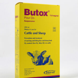 Butox 7.5mg/ml Pour-On Susp. 250 Mls
