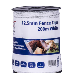 Fenceman Tape White 40mm 500m High Perf