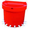 Lamb Feeder Rail Bucket 10 Space Shoof