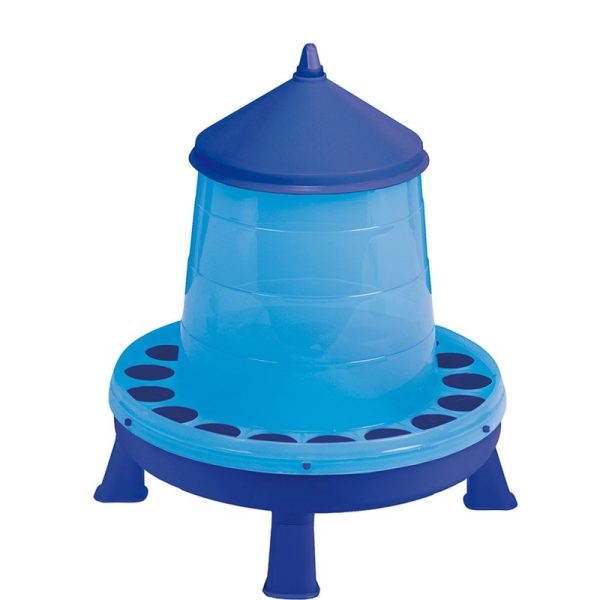 Poultry Feeder Blue (Various Sizes)