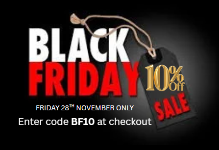 BLACK FRIDAY 10% OFF